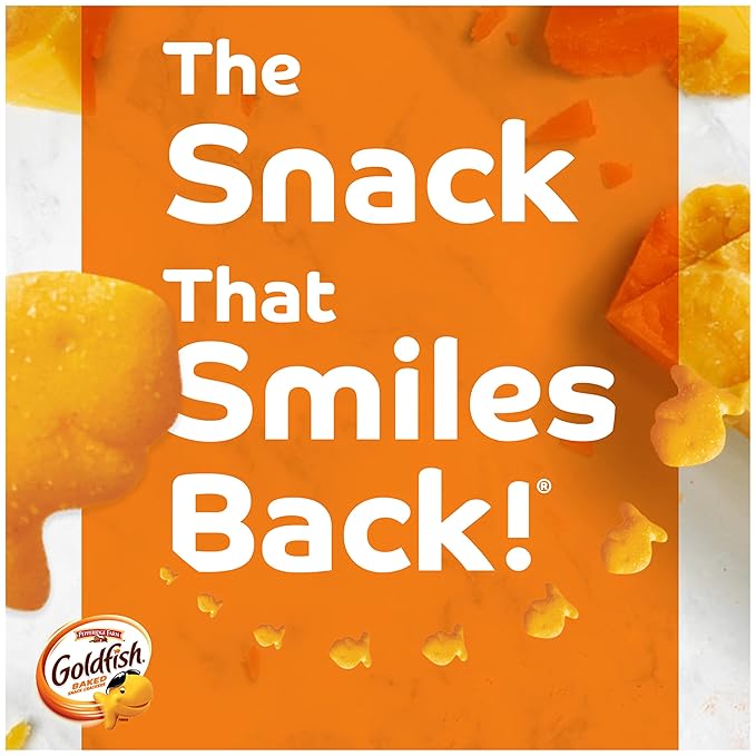 Goldfish Family Faves Crackers, Cheddar, Colors and Baby Crackers Snack Packs, 20-Ct Variety Pack (Pack of 2)