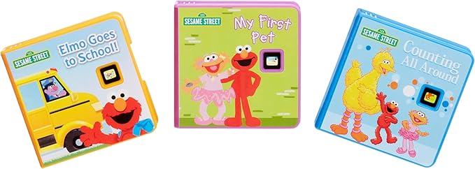 Little Tikes Story Dream Machine Sesame Street Cookie Monster & Friends Story Collection, Storytime, Books, Audio Play Character, Gift and Toy for Toddlers and Kids Girls Boys Ages 3+