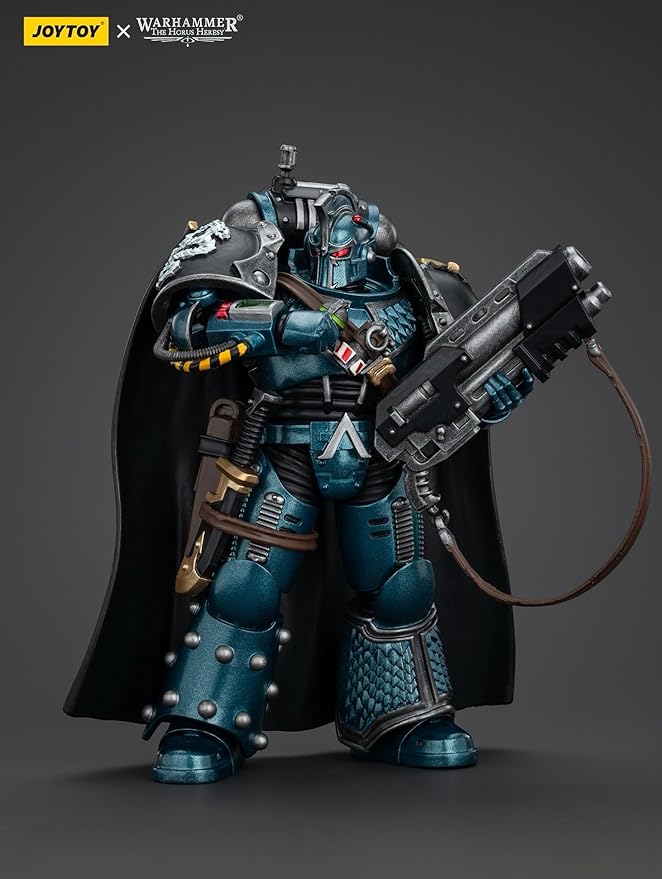 JOYTOY Warhammer The Horus Heresy 1/18 Action Figure-Alpha Legion Saboteur Consul-Collection Model Birthday Gifts