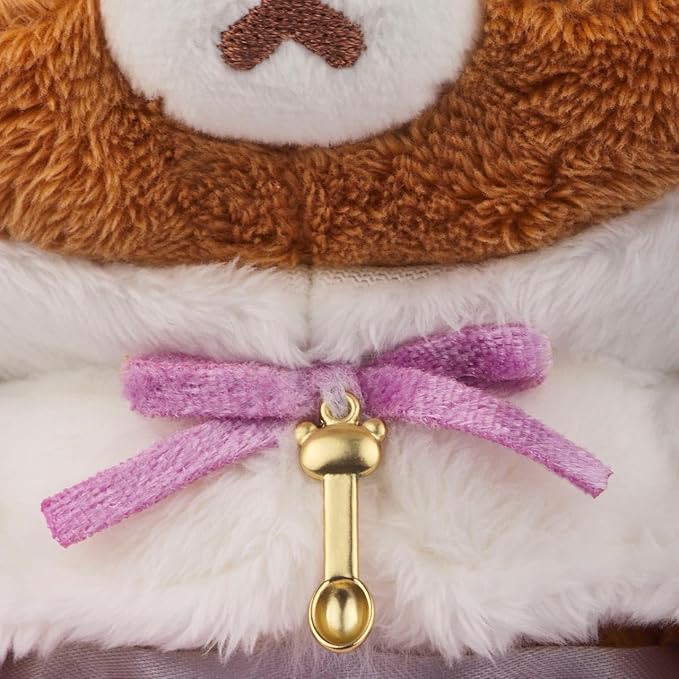 San-X Original Rilakkuma Swan Series Plush - 7" Chairoikoguma