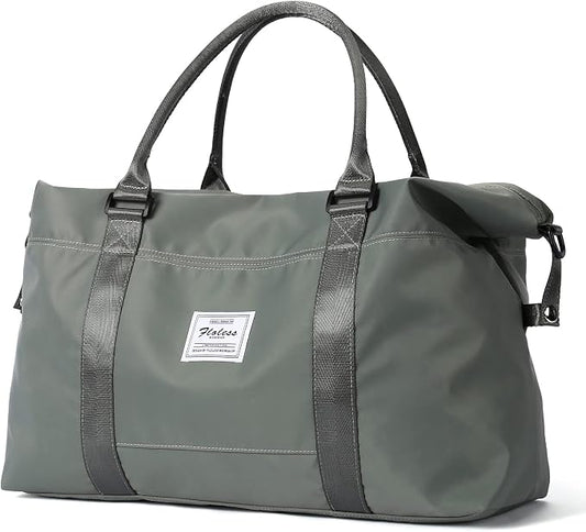Travel Duffel Bag, Carry On Overnight Weekender Bags for Women | Travel Bag with Wet Pocket & Trolley Sleeve, For Spirit Airlines 18x14x8 Personal Item Bag