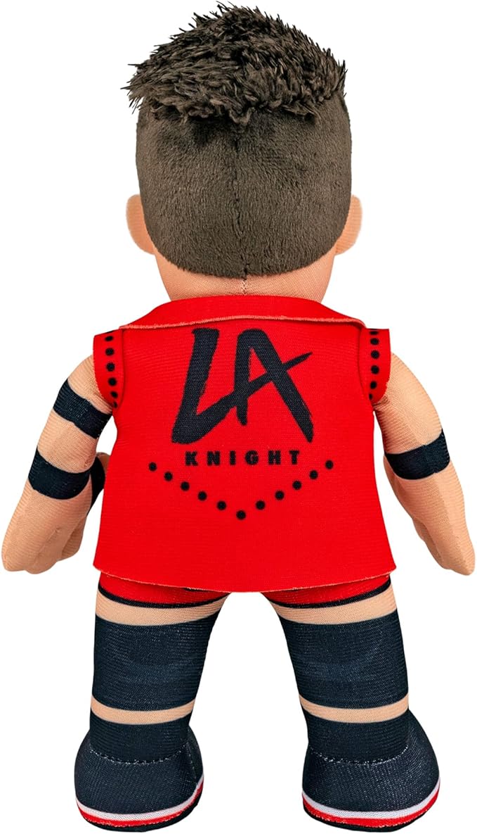 Bleacher Creatures WWE L.A. Knight 10" Plush Figure - A Wrestling Superstar for Play or Display