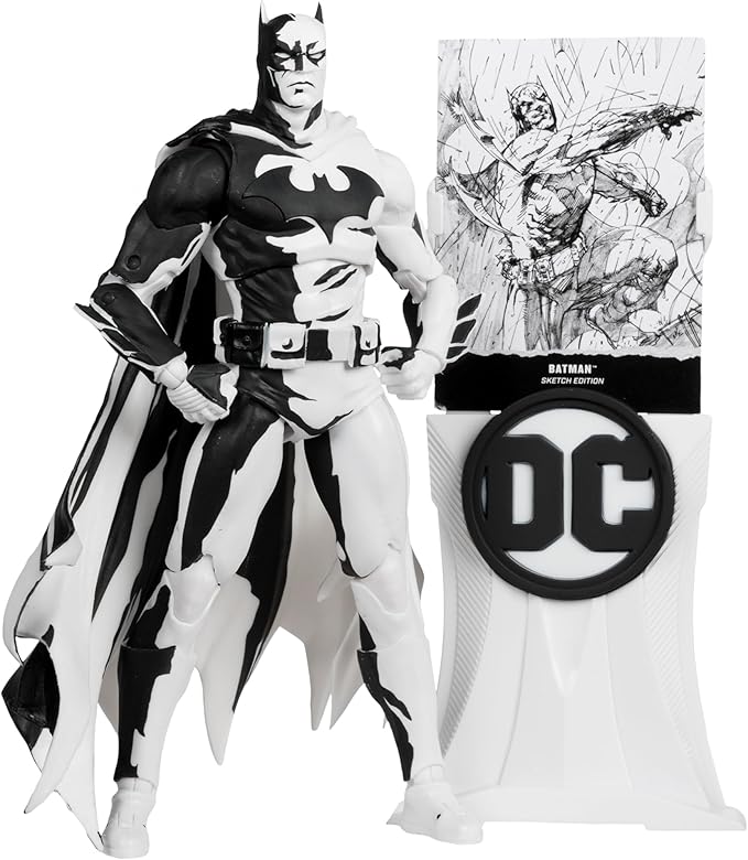 McFarlane Toys - DC - Batman Hush Sketch Gold Label Figure - EE Exclusive
