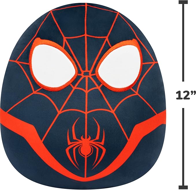 Squishmallows Original 12in Marvel Miles Morales Plush (Medium-Sized)