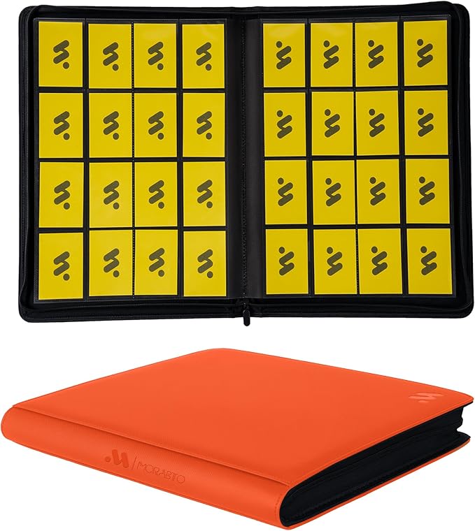 16-Pocket Card Trading Binder,1000+ Pockets Card Album Side Loading Card Folder for TCG,Sports Cards & Other Standard Size Trading Cards