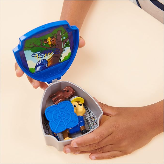Paw Patrol, Big Truck Pups Chase Action Figure with Clip-on Rescue Drone, Command Center Pod and Animal Friend Kids Toys Ages 3 and up