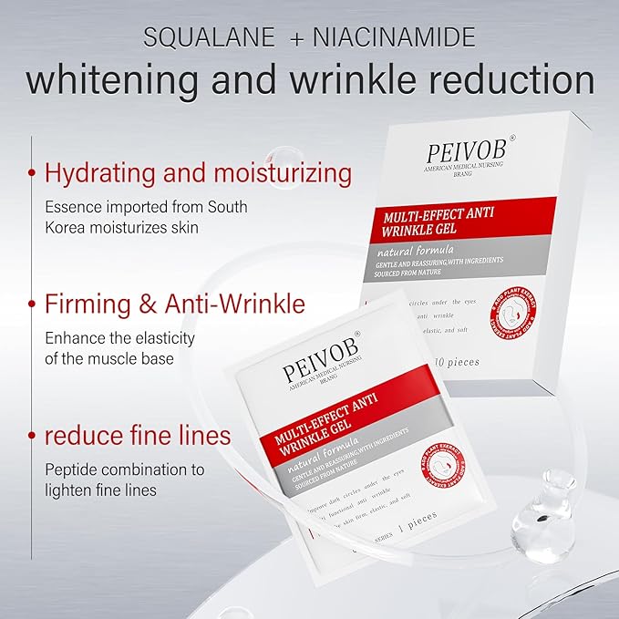 Korean 360 ° adhesive eye mask eye mask is suitable for reducing dark circles and puffiness. It is rich in hyaluronic acid, niacinamide, collagen, and anti wrinkle effects