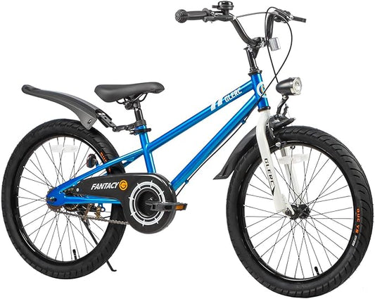Glerc Fantacy Kids Bike, 12-20 Inch Children Bicycle for 2-13 Years Old Boys Girls, Kids Bicycle with Water Bottle Holder & Headlight & Training Wheels, Multiple Colors
