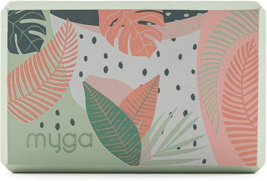 MYGA Yoga Block,Lightweight EVA Foam Yoga Brick,High Density Non-Slip Block for Yoga Poses, Pilates, Balance and Flexibility