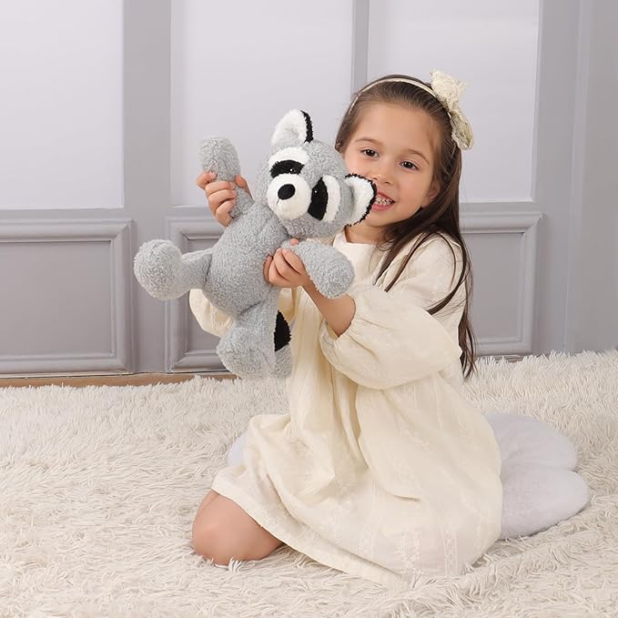 Apricot Lamb Toys Plush Velvet Raccoon Stuffed Animal Soft Cuddly Perfect for Child (Velvet Raccoon)