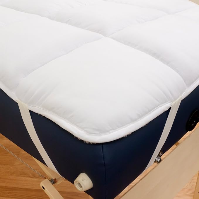 Body Linen 8 Pack - Abundance Deluxe Quilted Fleece Massage Table Pad Set. Includes Face Cradle Cover & Table Pad. Microfiber Fleece is Lint Free, Super Soft & Cushy
