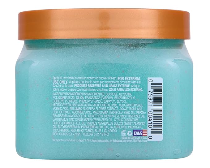 Tree Hut Lotus Water Shea Sugar Scrub, Exfoliating, Hydrating & Moisturizing Body Scrub with Shea Butter & Nourishing Essential Oils, Smooth & Soften Skin, 18 oz