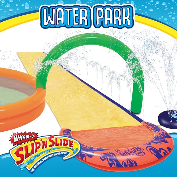 Wham-O Slip N Slide- Water Park, Multicolor