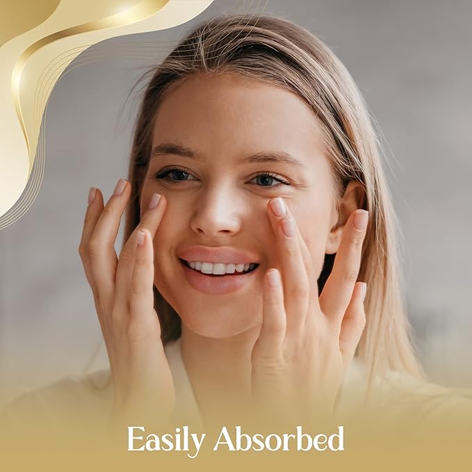 OROGOLD 24K Intensive Eye Serum - Under Eye Serum to Help Reduce the Look of Dark Circles and Puffiness - Gold, Green Tea, Aloe Vera and Vitamin C - 1.76 Fl. Oz.