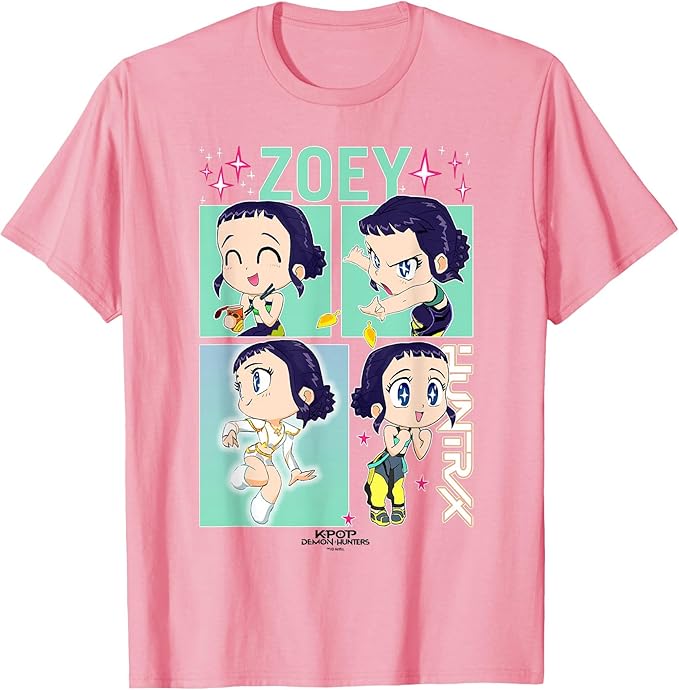 Kpop Demon Hunters Zoey Officially Licensed T-Shirt