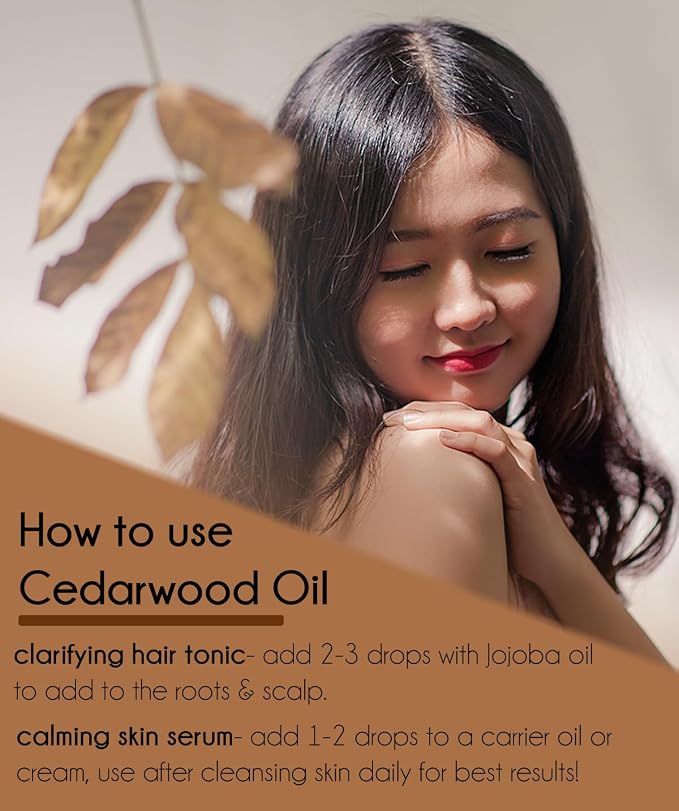 Cedarwood Atlas Essential Oil - 4 fl oz - 100% Pure Essential Oil - GreenHealth