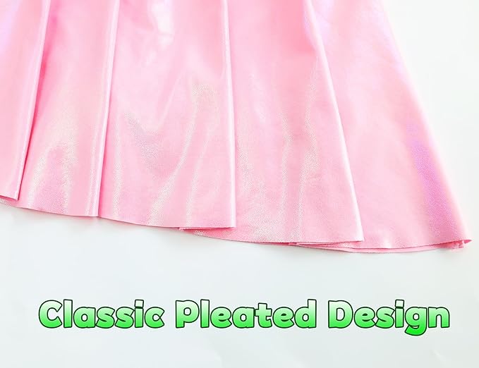 Gnainach Girls Skorts High Waist Athletic Skirts with Shorts Stretchy Activewear for Teens Kids Performance Tennis