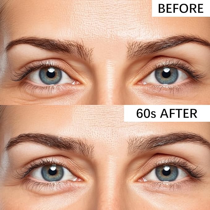 Instant Face & Eye Lift Cream, 60s Firm Face & Eye Cream - 4-in-1 Eye Lift Cream - Firm & Reduces Under Eyes Bags - Anti Aging Fine Lines