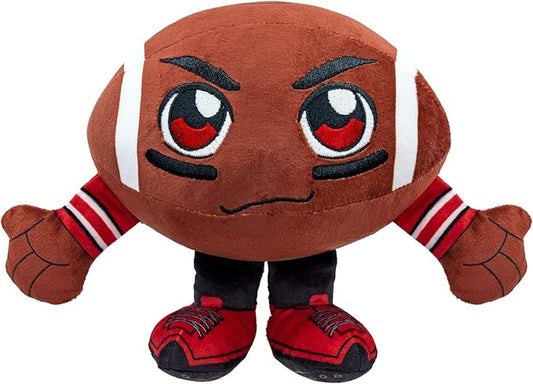 Bleacher Creatures Georgia Bulldogs 8" NCAA Kuricha Football Sitting Plush - Soft Chibi Inspired Plush