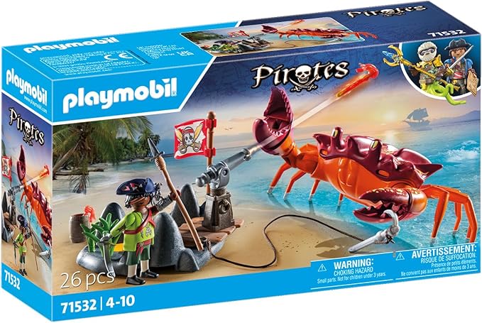 Playmobil Pirates: Battle Against The Giant Crab
