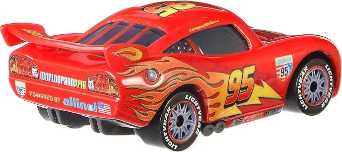 Disney Pixar Cars Lightning McQueen with Racing Wheels