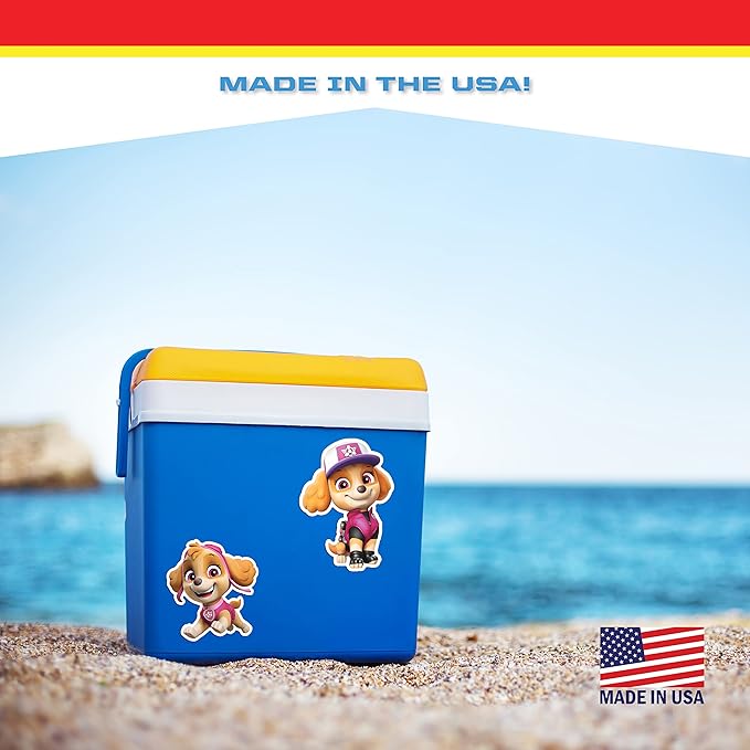Paw Patrol Skye Decals - Set of 3 Skye Stickers for Kids and Adults - Vinyl Decals for Laptop, Tumbler, Water Bottle, Vehicles - Nickelodeon Stickers