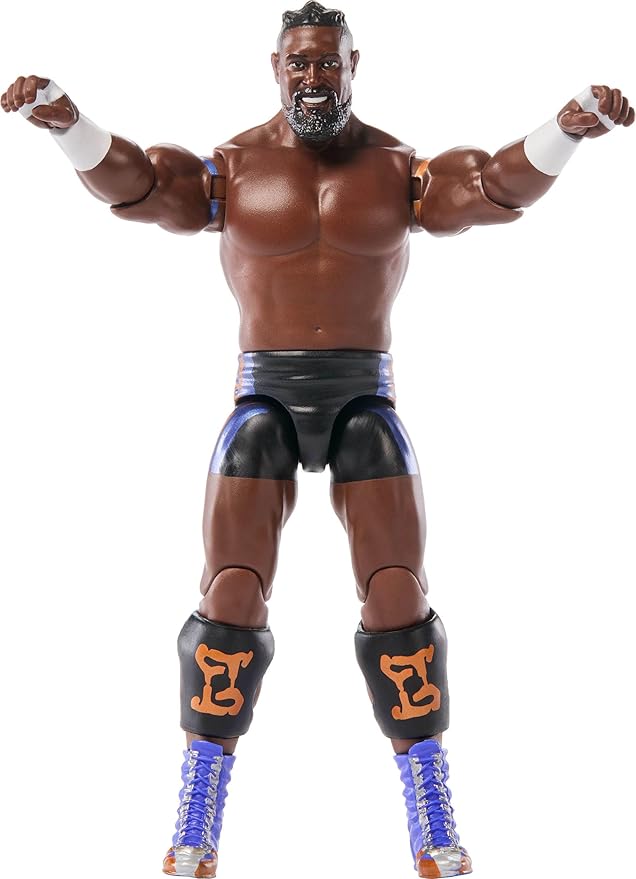 Mattel WWE Oba Femi Action Figure, Main Event Series #158, 6-inch Collectible Superstar with 14 Articulation Points & Life-Like Look