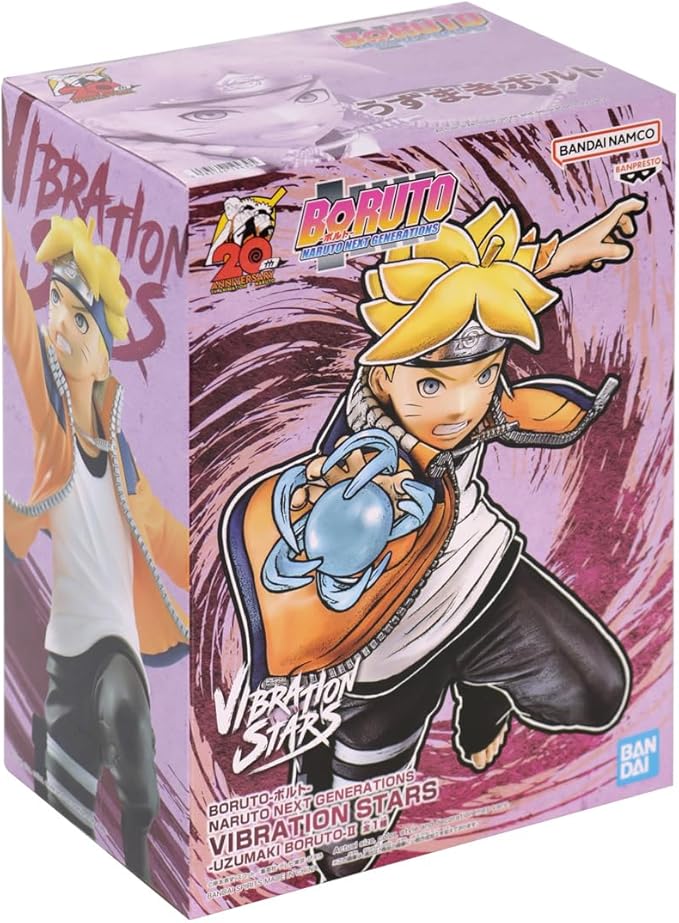 Banpresto - Boruto: Naruto Next Generations - Uzumaki Boruto II, Bandai Spirits Vibration Stars Figure