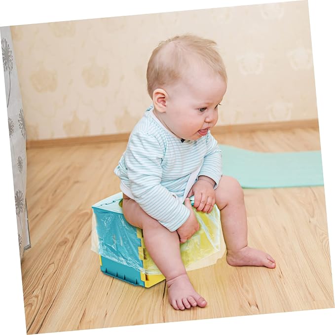 BESPORTBLE Portable Folding Potty Seat Lightweight Travel Toilet for Safe Material Convenient for Home and Car Use for Potty Training Boys and Girls