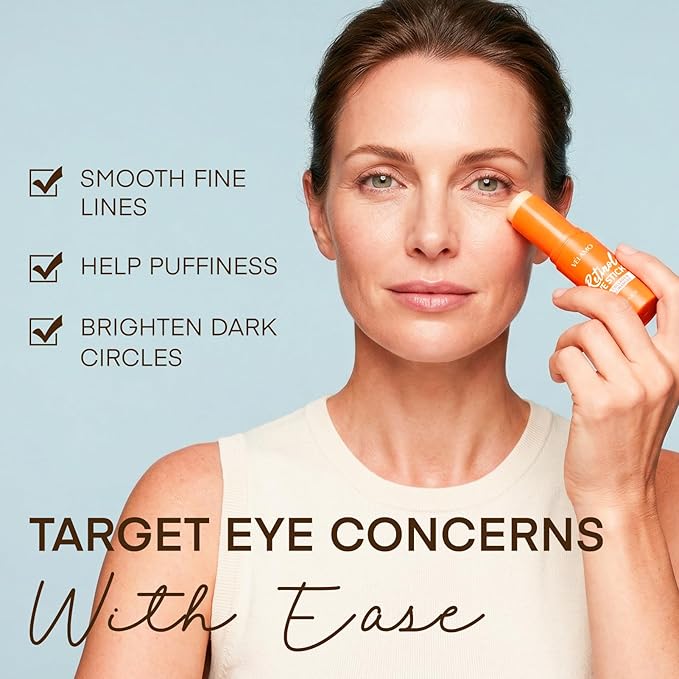 Retinol Under Eye Balm Stick: Korean Retinol Eye Cream for Dark Circles, Puffiness, Eye Bags, Wrinkles & Fine Lines - 8-IN-1 Formula with Collagen, Niacinamide, Peptides & Hyaluronic Acid 0.35 OZ/10g