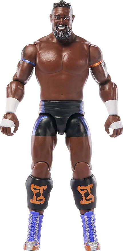 Mattel WWE Oba Femi Action Figure, Main Event Series #158, 6-inch Collectible Superstar with 14 Articulation Points & Life-Like Look