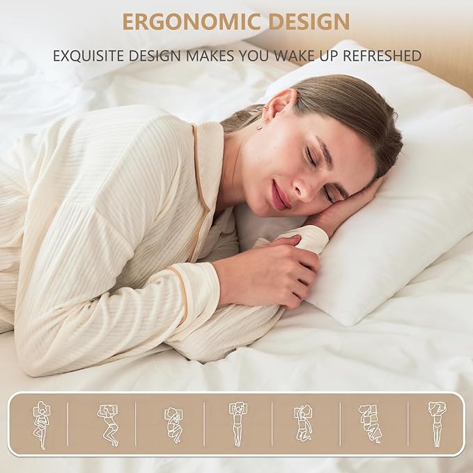Obruosci Luxury Throw Pillow Inserts, Pack of 8, 16 x 16 inches Hypoallergenic Ultra Soft White Polyester Microfiber Durable Couch Cushion Fillers