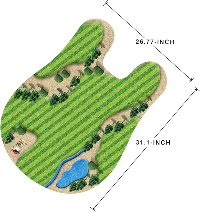 Toilet Golf Game, Golf Daddy Funny Dad Gifts - Gag Gifts Funny Gifts for Men, Adults, Boyfriend, Husband, Him - Novelty Gifts for Men Who Have Everything - White Elephant Gifts for Adult