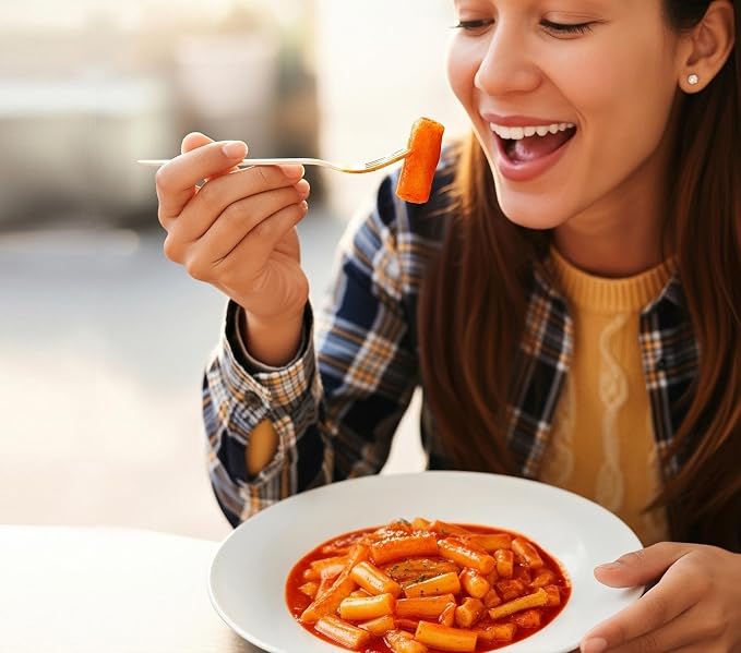 [BBOM] Korean Instant Rice Cake, Tteokbokki Pack - Ready in 3 Minutes, Korean Street Food, Original Gochujang, 5 Flavors_5.19oz