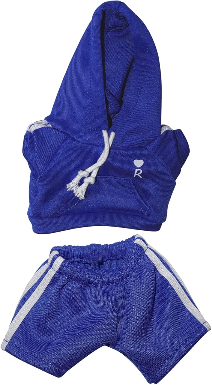 17cm Doll Clothes 2-Piece Set – Sport Hoodie & Pants Outfit for 1:6 Scale Dolls | Premium Cute Fashion Hoodie Set for Girls' Dolls (No Doll Included)