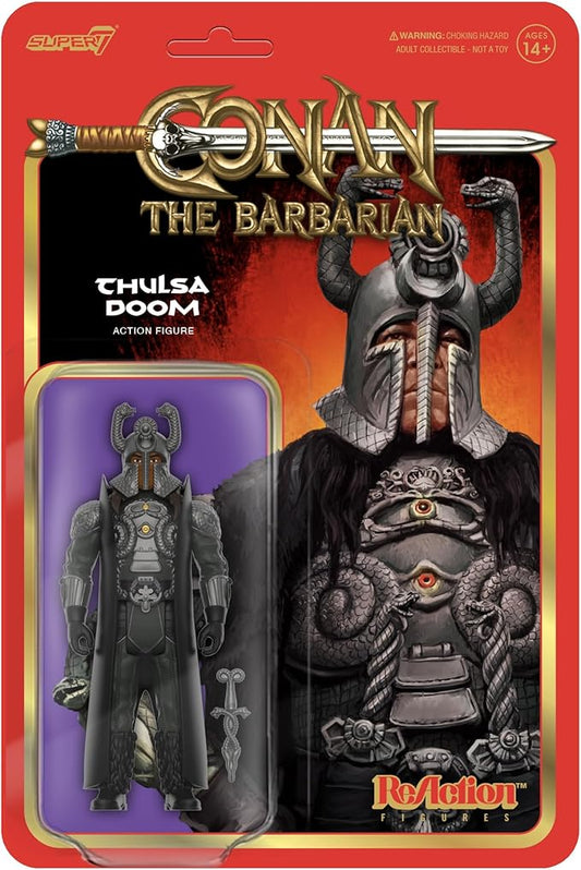 Super7 Conan The Barbarian Thulsa Doom - 3.75" Conan Action Figure with Accessories Classic Movie Collectibles and Retro Toys