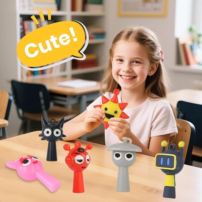 JDF® Sprunky Mystery Animal Action Figures Set – 24PCS Colorful Collectible Toys for Kids & Adults, Fun Mystery Box Gift for Party Favors, Classroom Rewards, Desk Decor