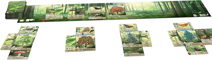 Games Forest Shuffle Card Game - Create an Ecological Paradise! Clever Strategy Game for Kids & Adults, Ages 10+, 2-5 Players, 60 Min Playtime, ECO-Friendly Packaging