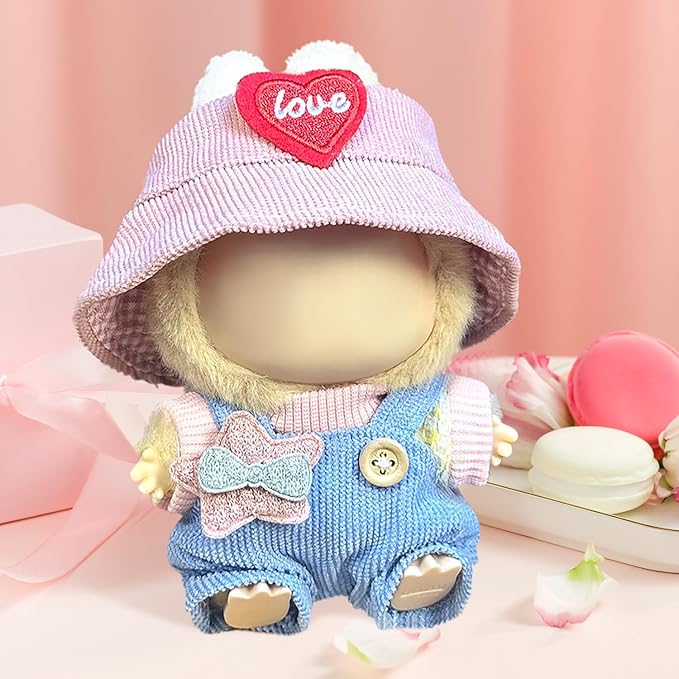 Clothes Fit for 17CM Doll, Fashion Doll Clothes Outfit Set Cute Theme Designer Toys Dress Accessories for Collector Fans Display (Star)