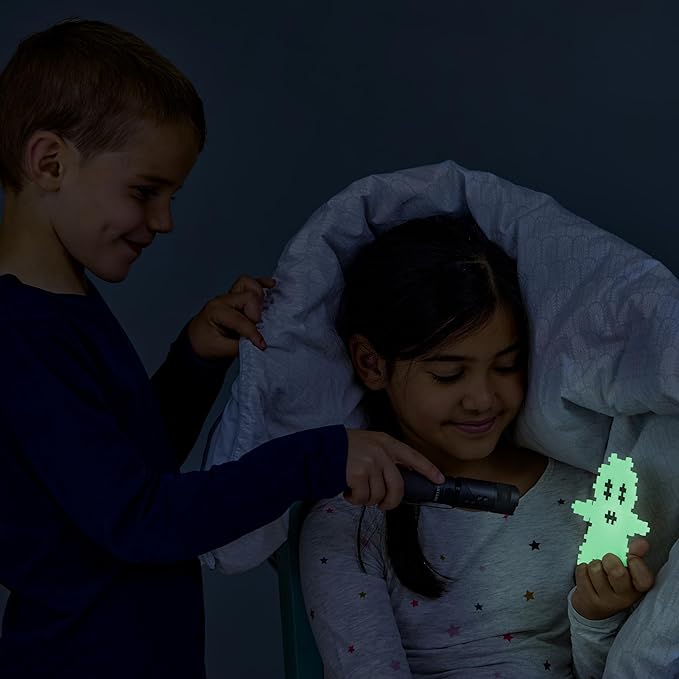Plus-Plus - Glow Colour Mix - 240 Pieces - Creative Play, Building Blocks, Building, Developing Toys for Kids, STEM, STEAM, Produced in Denmark