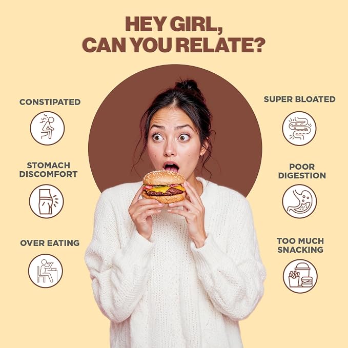 Hey Girl Detox Tea — Body & Colon Cleanse with Senna Leaf, Milk Thistle, & Lemongrass — Flat Tummy Tea for Digestion & Bloated Belly Relief, Mint Chocolate
