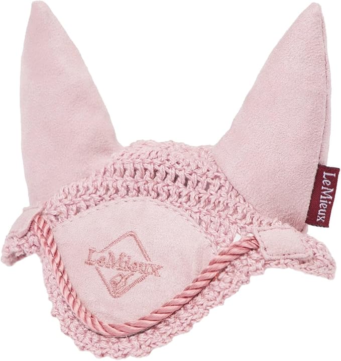 LeMieux Toy Pony Ear Bonnet for Toy Pony - Handmade Crochet - Super Soft - 3 Years + - Gift for Kids - Benetton Blue