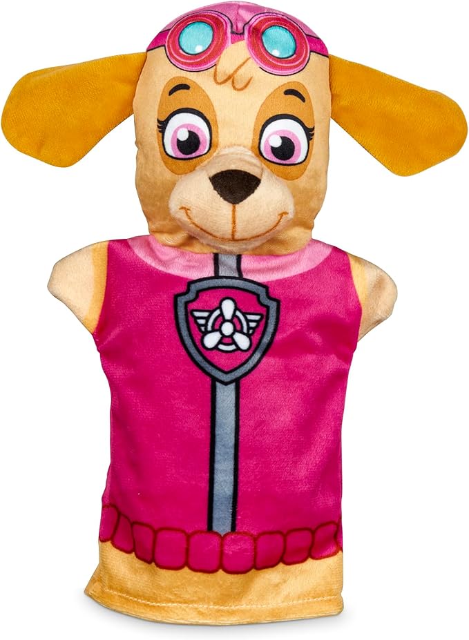 Melissa & Doug PAW Patrol Hand Puppets (4 Puppets, 4 Cards)