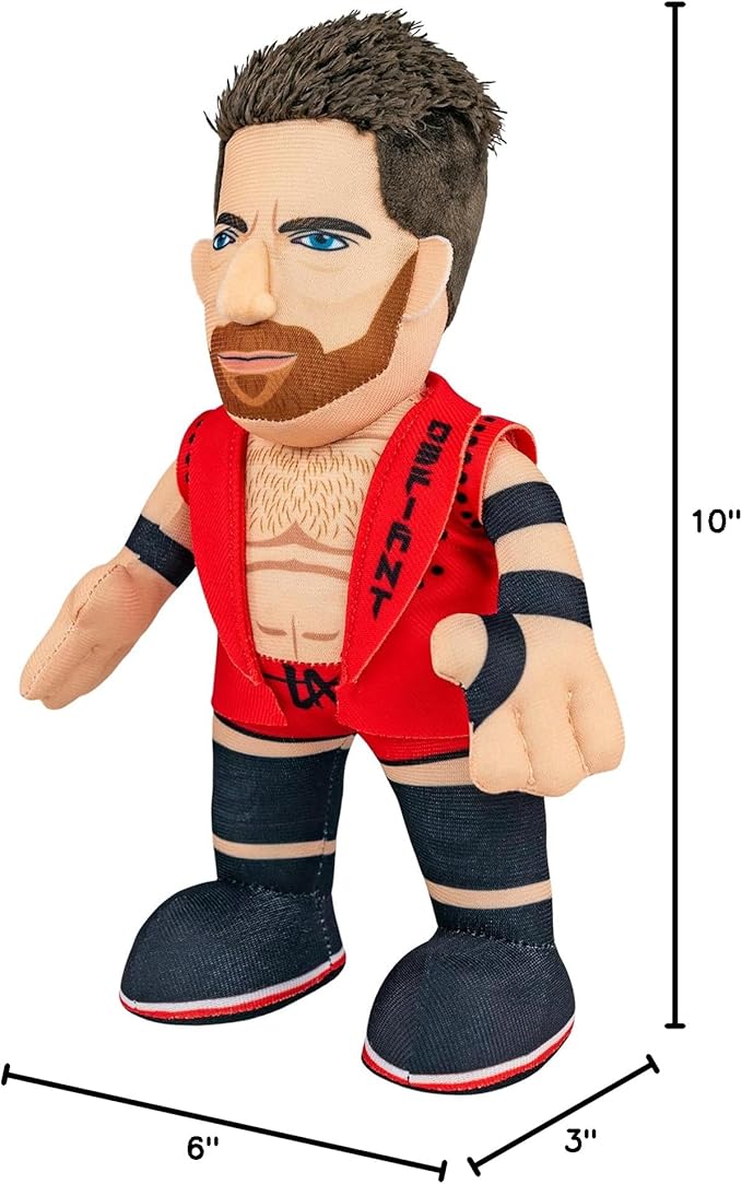 Bleacher Creatures WWE L.A. Knight 10" Plush Figure - A Wrestling Superstar for Play or Display