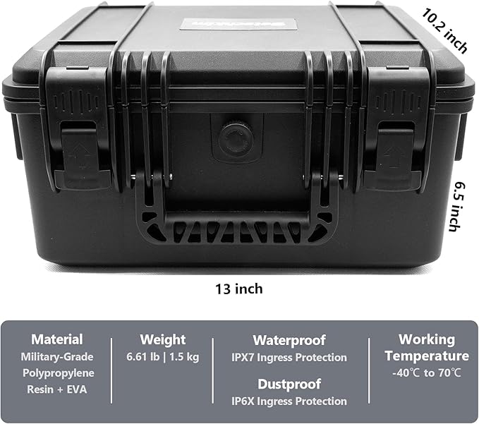 Graded Card Storage Box for Baseball - Trading Card Storage Box with Adjustable Dividers Fits PSA BGS SGC Slabs | Waterproof Hard Cases for Sports Cards, Top Loader, Magnetic | Toploader Storage Box