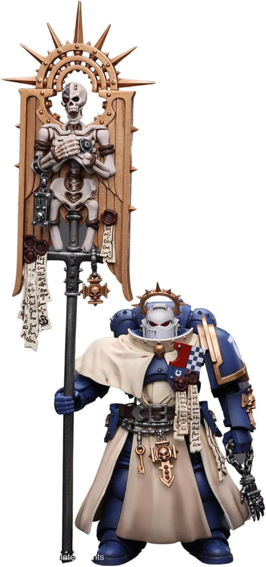JOYTOY Warhammer 40k Action Figure Ultramarines Bladeguard Ancient Collection Anime Model, 1/18 4.2-inch Christmas Birthday Gift