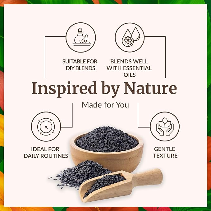 SVA Black Seed Oil - 16 Fl Oz - for Face, Skin Care, Hair Care, Scalp Massage & Body Massage