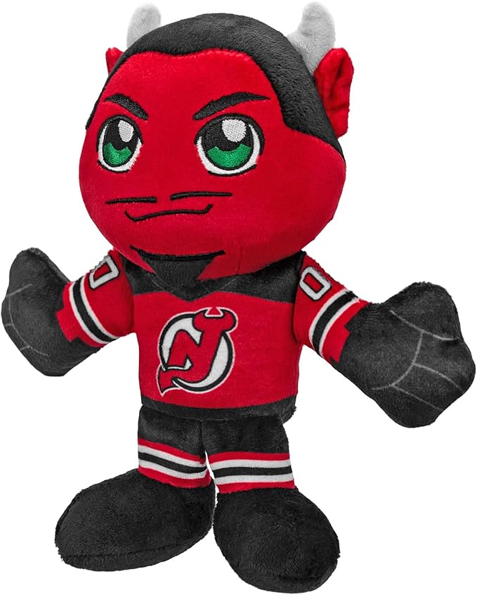 Bleacher Creatures New Jersey Devils The Devil 8" NHL Kuricha Mascot Sitting Plush - Soft Chibi Inspired Mascot
