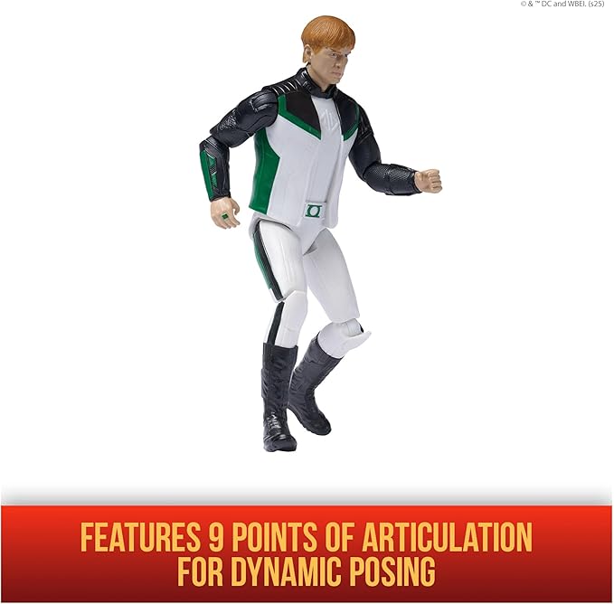 DC Comics, Superman, Green Lantern, 6-Inch Action Figure, Authentic Superman Movie Styling, Super Heroes Kids Toys for Boys and Girls Ages 4 and Up