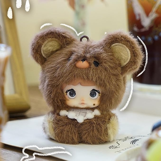 Nommi Baby Series Plush Blind Box 1PC (1 of 10 Possible Styles) Cute Figures Collectible Toys Birthday Gifts